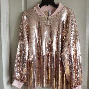 Sequins Cropped Jacet